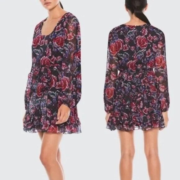 Revolve Talulah Ardour Mini Dress in Midnight Rose Size‎ Small - Picture 1 of 13